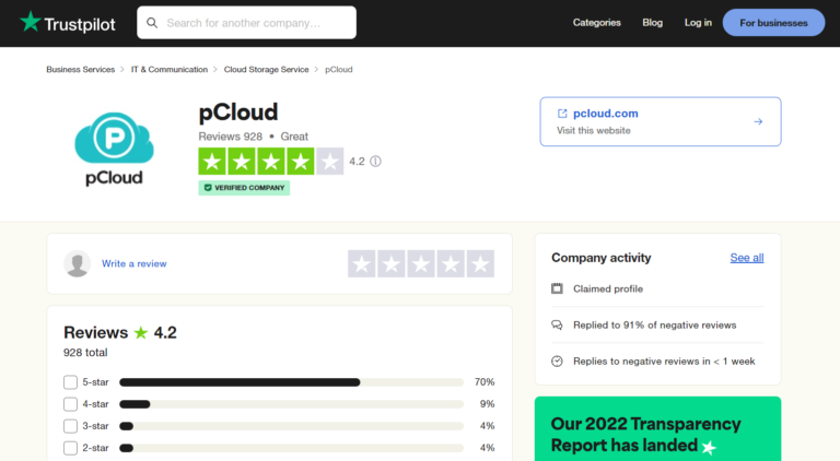 pcloud more than 2tb